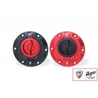 CNC Racing GIACOMO AGOSTINI Limited Edition 'GEAR' Aluminum Gas Cap for MV 3 cylinder Models CNC Racing GIACOMO AGOSTINI Limited Edition 'GEAR' Aluminum Gas Cap for MV 3 cylinder Models